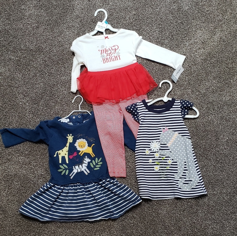 Lil Girls MudPie and Carters Lot